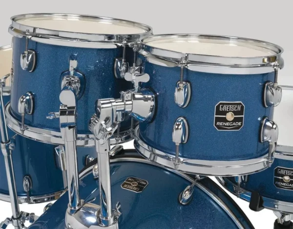 GRETSCH Drumset Renegade 20" BD Blue sparkle - immagine 3