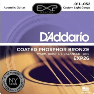 D'ADDARIO EXP26 Coated Phospor Bronze 011-052