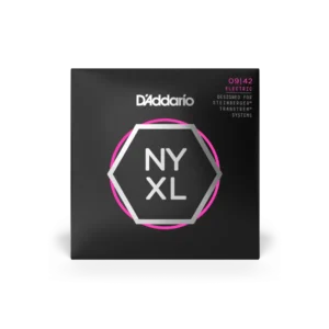 D'Addario NYXL0942 Nickel Wound Electric Guitar Strings Super Light 9-42