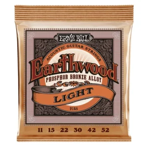 Ernie Ball - 2148 Earthwood Phosphor Bronze Light 11-52