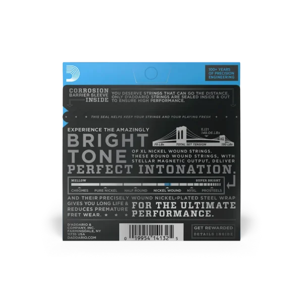 D'ADDARIO EJ21 Jazz Light Gauge - immagine 2