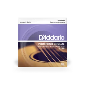 D'ADDARIO EJ26 Phosphor Bronze Custom Light 011-052