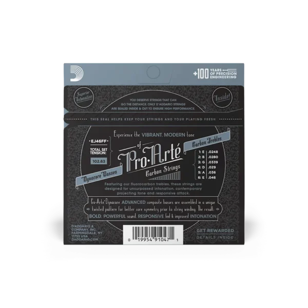 D'ADDARIO EJ46FF Pro-Arté Carbon Hard Tension - immagine 2
