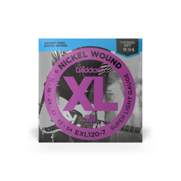 D'ADDARIO EXL120-7 Super Light