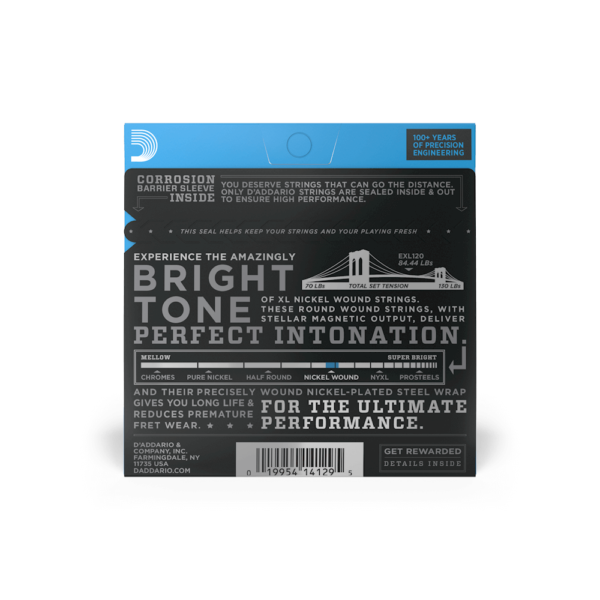 D'ADDARIO EXL120 Super Light - immagine 2