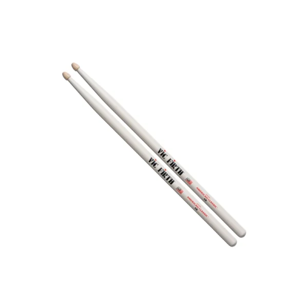 VIC FIRTH 5BW Bacchette American Classic White