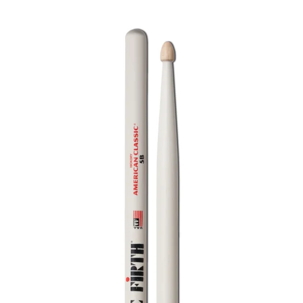 VIC FIRTH 5BW Bacchette American Classic White - immagine 3